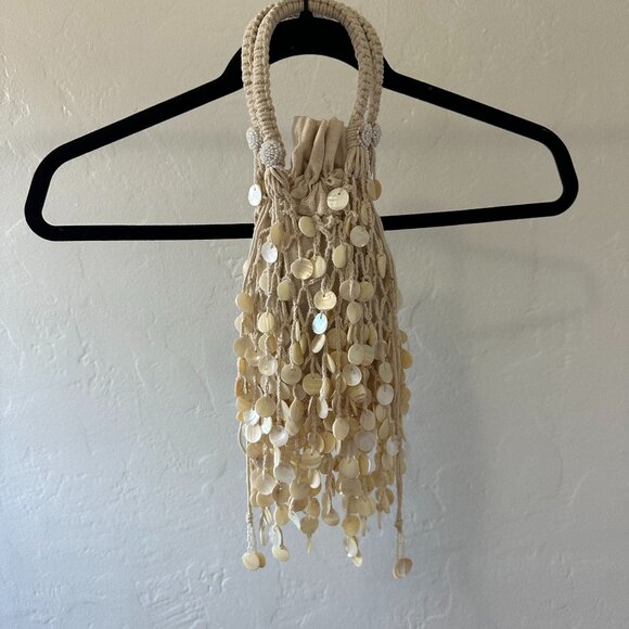 Zara Pearlescent Appliqué Hand Bag - Picture 1 of 4